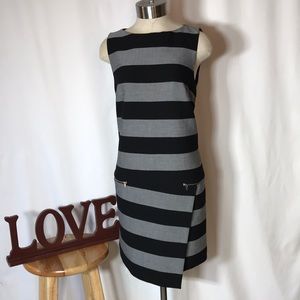 Grey and black size 4 Banana Republic dress